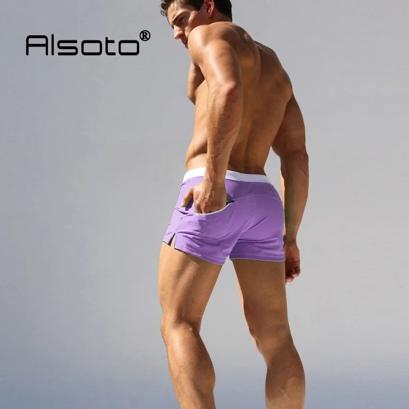 2026 Men's Swimwear - Stylish Swimming Trunks, Sunga Swimsuit, and Swim Briefs for Beach Wear