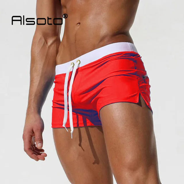 2026 Men's Swimwear - Stylish Swimming Trunks, Sunga Swimsuit, and Swim Briefs for Beach Wear